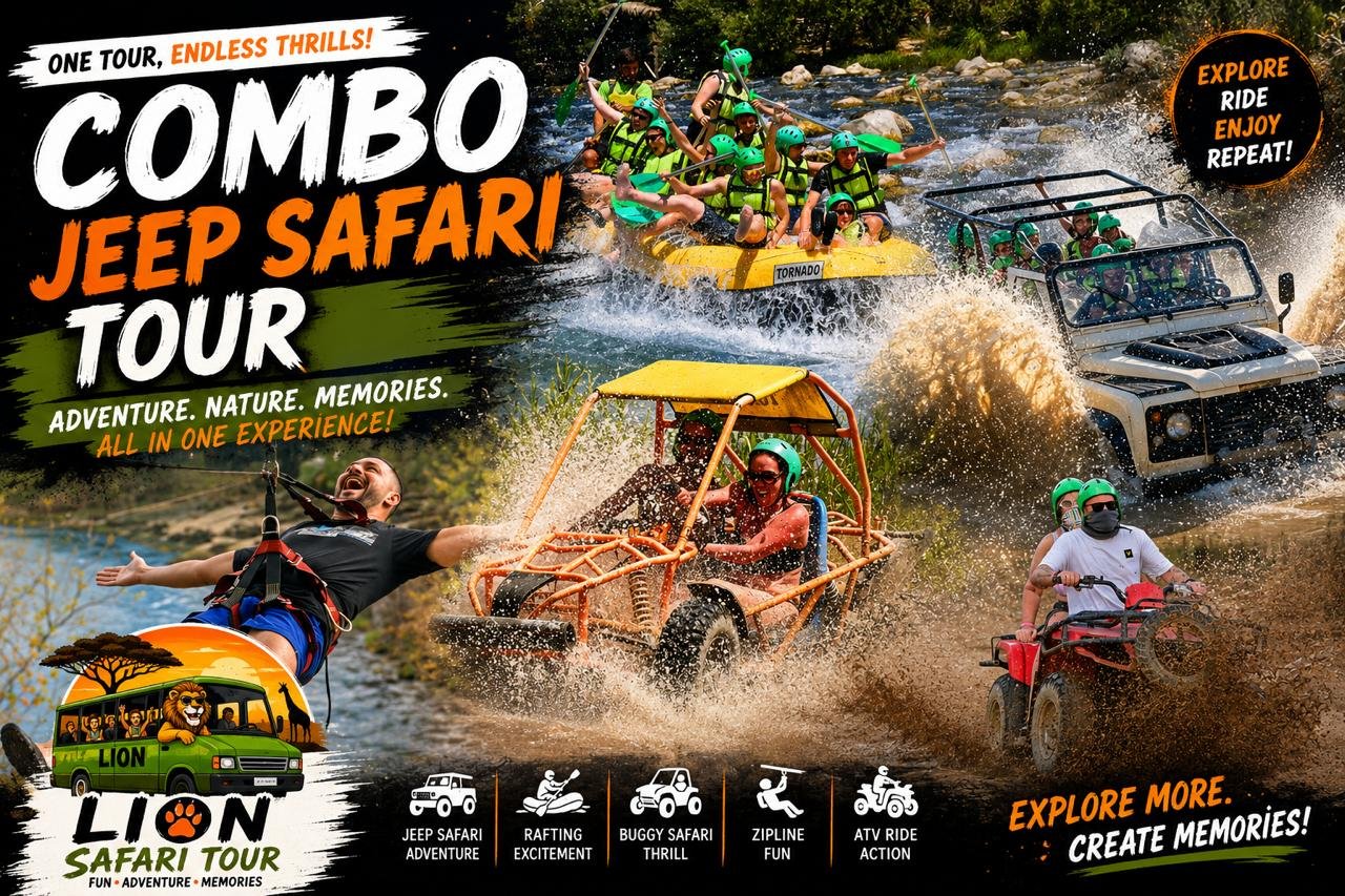 Combo Safari + Rafting — moment from the safari tour 1