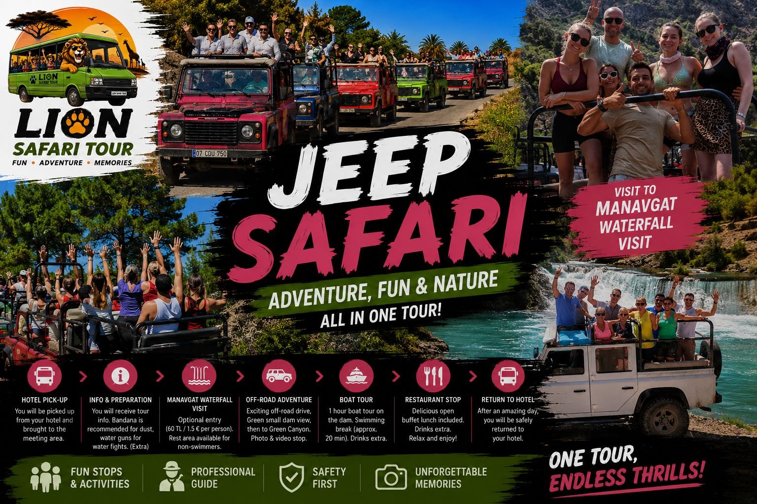 Jeep Safari — moment from the safari tour 1